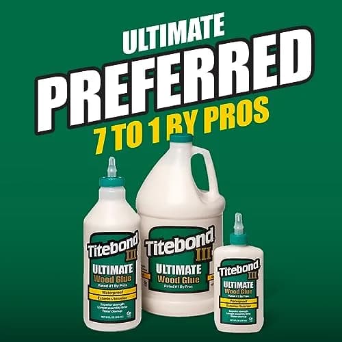 Titebond III Ultimate Wood Glue PROJug 2.15 Gal. (8140 ml) | Waterproof Professional Woodworking Adhesive thumbnail 2