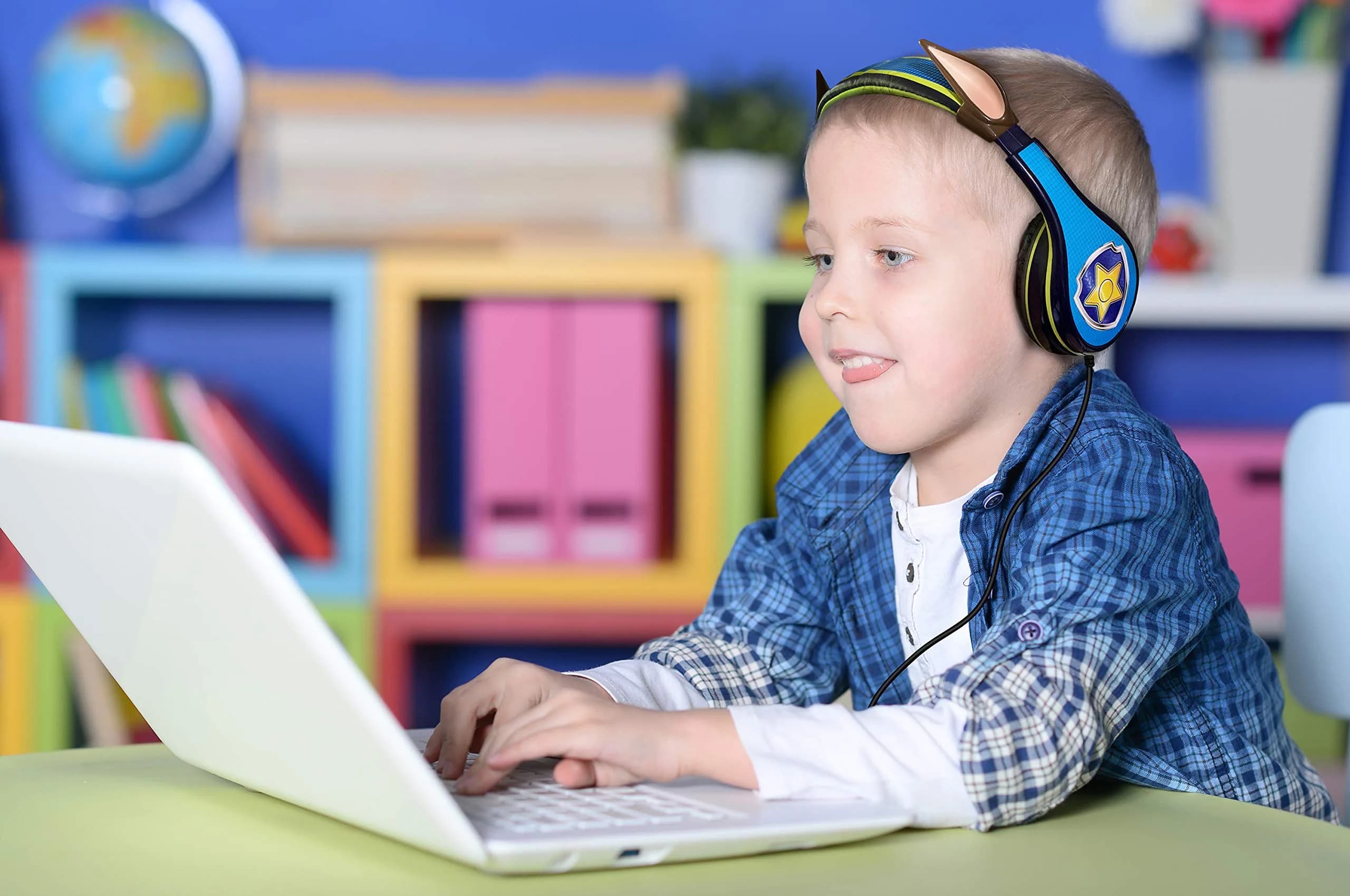 eKids Paw Patrol Chase Kid-Friendly Headphones with Volume Limiting | 3.5mm Jack - view 5