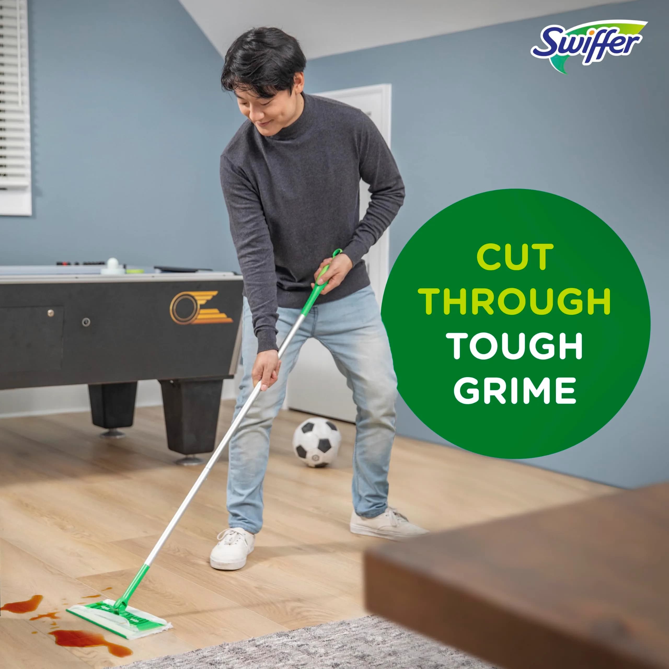 Swiffer Sweeper Wet Mopping Cloths Febreze Lavender Scent 36 Count | Deep Cleaning Action for All Finished Floors - view 6
