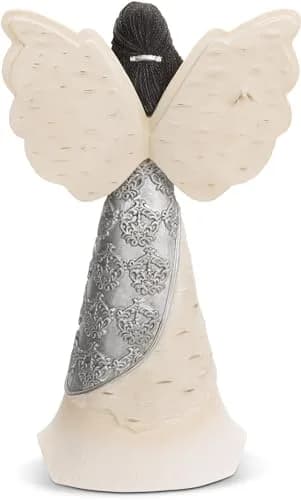Pavilion Gift Company With God Angel Figurine 16.51 cm (6.5") | Religious Home Décor Accent thumbnail 2