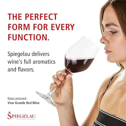 Spiegelau Vino Grande White Wine Glasses Set of 4 | Elegant German-Made Crystal for Chardonnay & Pinot Grigio thumbnail 6