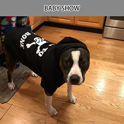 EXPAWLORER Dog Hoodie - Bad to The Bone Halloween Sweater XS | Cozy, Durable & Stylish thumbnail 7