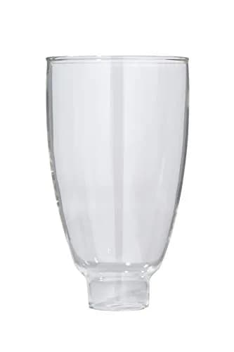 B&P Lamp® 6 1/2 Inch Clear Glass Colonial Lamp Shade for Sconces & Fixtures | Classic 6.5" Height, 3.75" Wide thumbnail 1