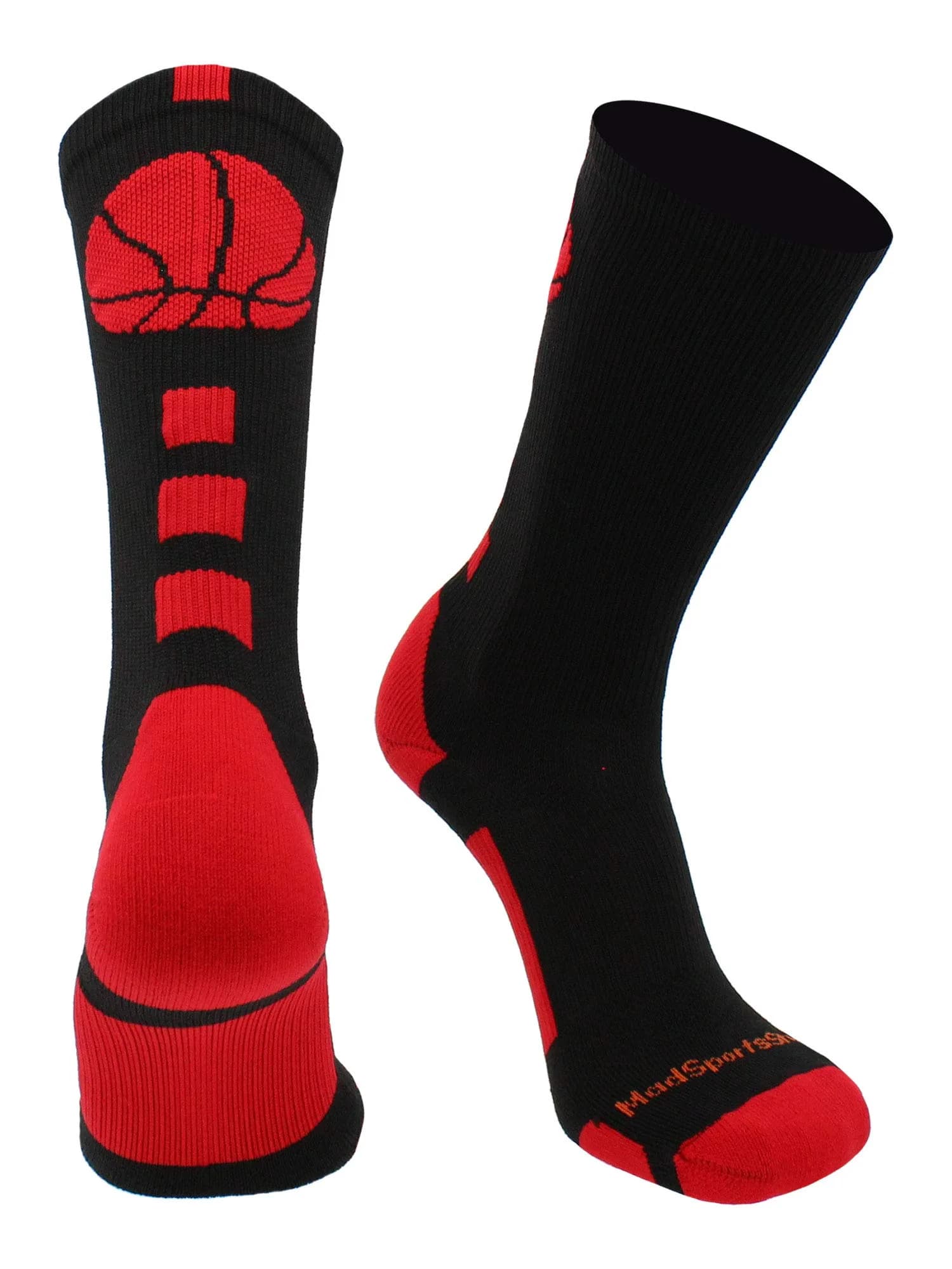 MadSportsStuff Basketball Socks Small | Durable Knit, Supportive & Moisture-Wicking