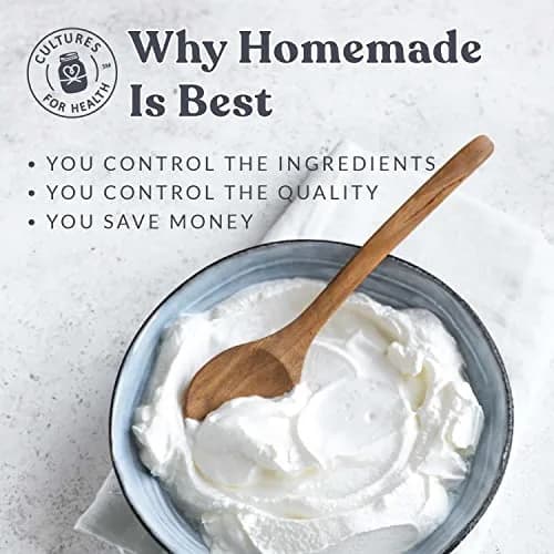Cultures for Health Vegan Yogurt Starter Culture | 4 Packets | Dairy-Free Plant Milk Yogurt | Probiotic Gut Support thumbnail 5
