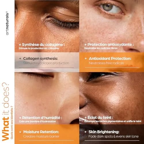 Artnaturals Vitamin C Serum with Hyaluronic Acid 1 fl oz | Anti-Aging & Hydrating thumbnail 7