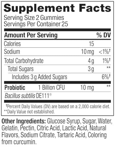 OLLY Probiotic Gummy Mango | Digestive & Immune Support, 50 Count thumbnail 7