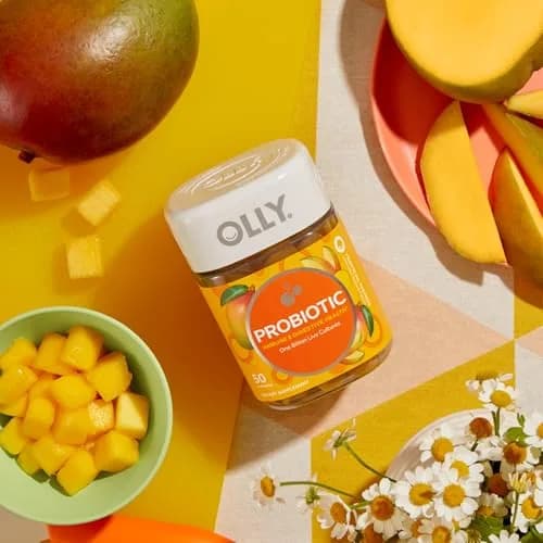 OLLY Probiotic Gummy Mango | Digestive & Immune Support, 50 Count thumbnail 8