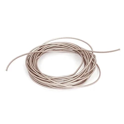 uxcell RG178 Coax Coaxial Cable 5M | Low Loss Adapter Cord for TV & Internet thumbnail 1