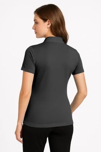 Opna Women's Dry-Fit Golf Polo Shirts 3-Button in 20 Colors XS-3XL | Moisture-Wicking & Breathable Athletic Fit thumbnail 3