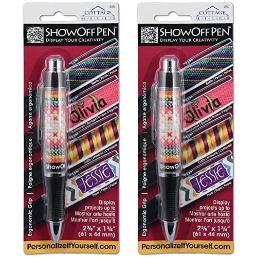 Cottage Mills ShowOff Pen – Displays Beads, Needlework, Paper Projects & More! – 2 Pack thumbnail 2