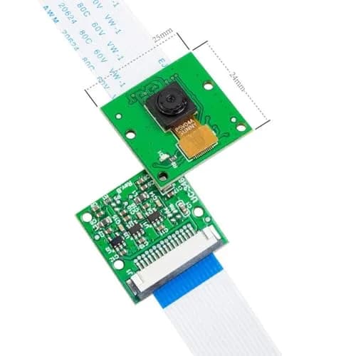 Arducam 5MP Camera for Raspberry Pi | 1080P HD OV5647 Module, Fixed Focus, 25mm Compact thumbnail 6