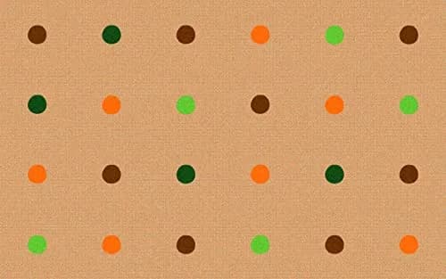 KIDCARPET.COM KidCarpet On The Spot Classroom Seating Rug, 6' x 8'6" Jungle Colors on Tan | Durable, Safety-Approved Classroom Rug thumbnail 7