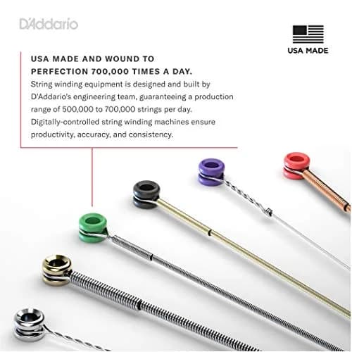 D'Addario NYXL1149-3P Electric Guitar Strings, Medium 11-49 Gauge, 3 Sets | Enhanced Tuning Stability & Mid-Range Presence thumbnail 8