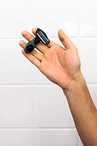HeadBlade Moto LE Greene Men's Head and Skull Shaving Razor - Revolutionary Dual Active Suspension (1 Count) thumbnail 9