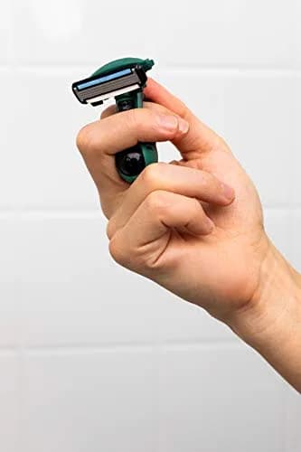 HeadBlade Moto LE Greene Men's Head and Skull Shaving Razor - Revolutionary Dual Active Suspension (1 Count) thumbnail 10