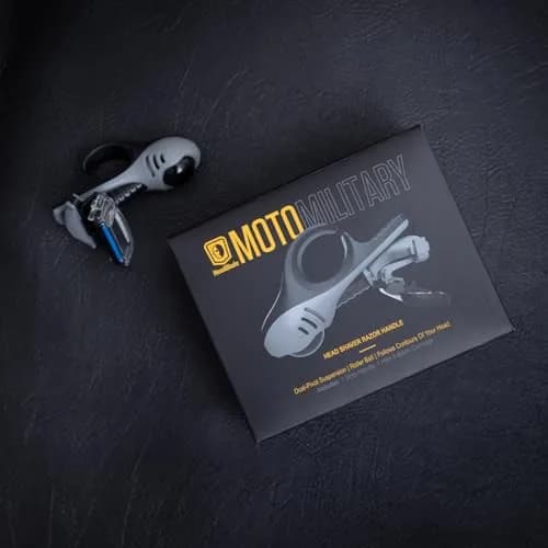 HeadBlade LE Moto Men's Head Shaving Razor - Military - Revolutionary Dual Active Suspension | 1 Count (Pack of 1) thumbnail 6