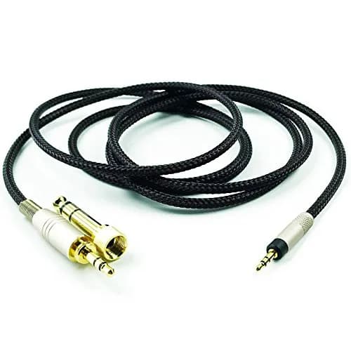 NewFantasia Replacement Audio Upgrade Cable Compatible with Bose QuietComfort 25, QC35 II, QC45, 1.2meters/4feet | Braided Tangle-Free thumbnail 2