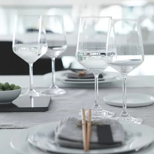 Spiegelau Style Crystal White Wine Glasses Set of 4 | Elegant Lead-Free Crystal, 15.5 oz, Perfect for Dinner & Gifts thumbnail 9