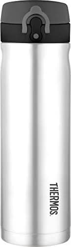 Thermos 16 Ounce Direct Drink Bottle | Stainless Steel, Vacuum Insulated, Fits Car Holders thumbnail 1