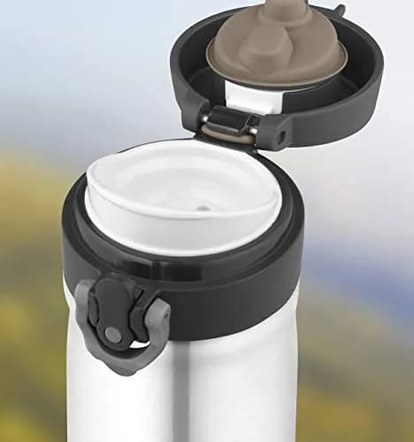 Thermos 16 Ounce Direct Drink Bottle | Stainless Steel, Vacuum Insulated, Fits Car Holders thumbnail 4