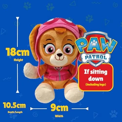 Ty Paw Patrol Collection Skye Plush Toy 20cm | Soft, Collectible, Gift Idea for Kids & Adults thumbnail 3