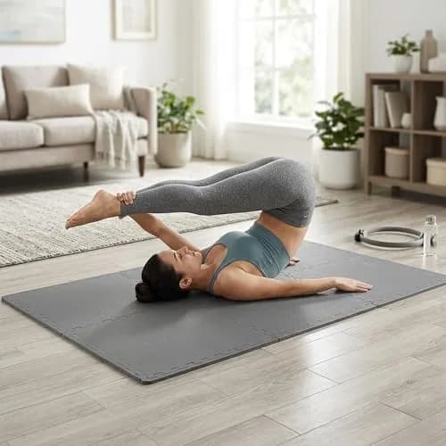 BalanceFrom Puzzle Exercise Mat 1/2-inch Thick | Non-Slip Foam Floor for Home & Gym thumbnail 5