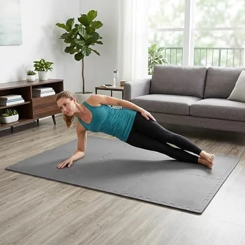 BalanceFrom Puzzle Exercise Mat 1/2-inch Thick | Non-Slip Foam Floor for Home & Gym thumbnail 6