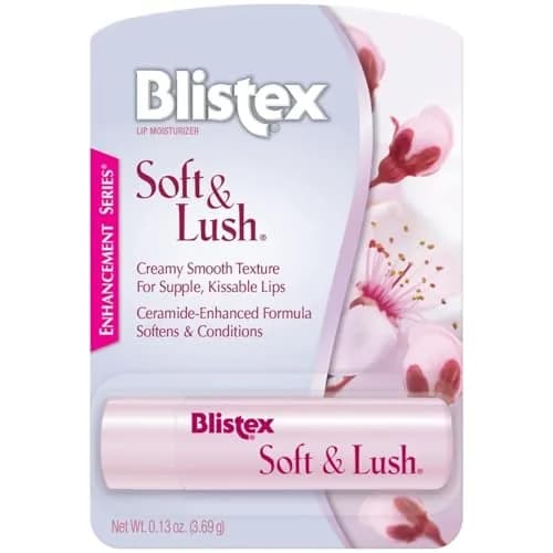 Blistex Soft & Lush Lip Protectant 0.13 oz | Ceramide-Enhanced Moisturizer for Deep Hydration thumbnail 1