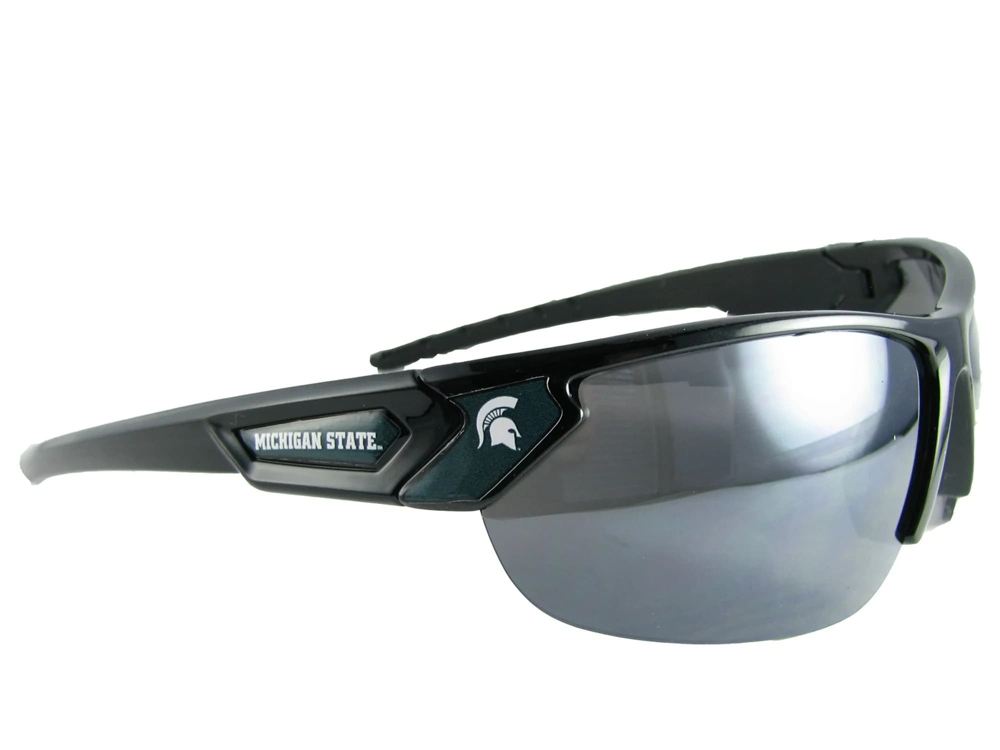 Sports Accessory Store Michigan State Spartans Black Green Mens Womens Sport Sunglasses MSU Gift S12JT | NCAA Licensed UV 400