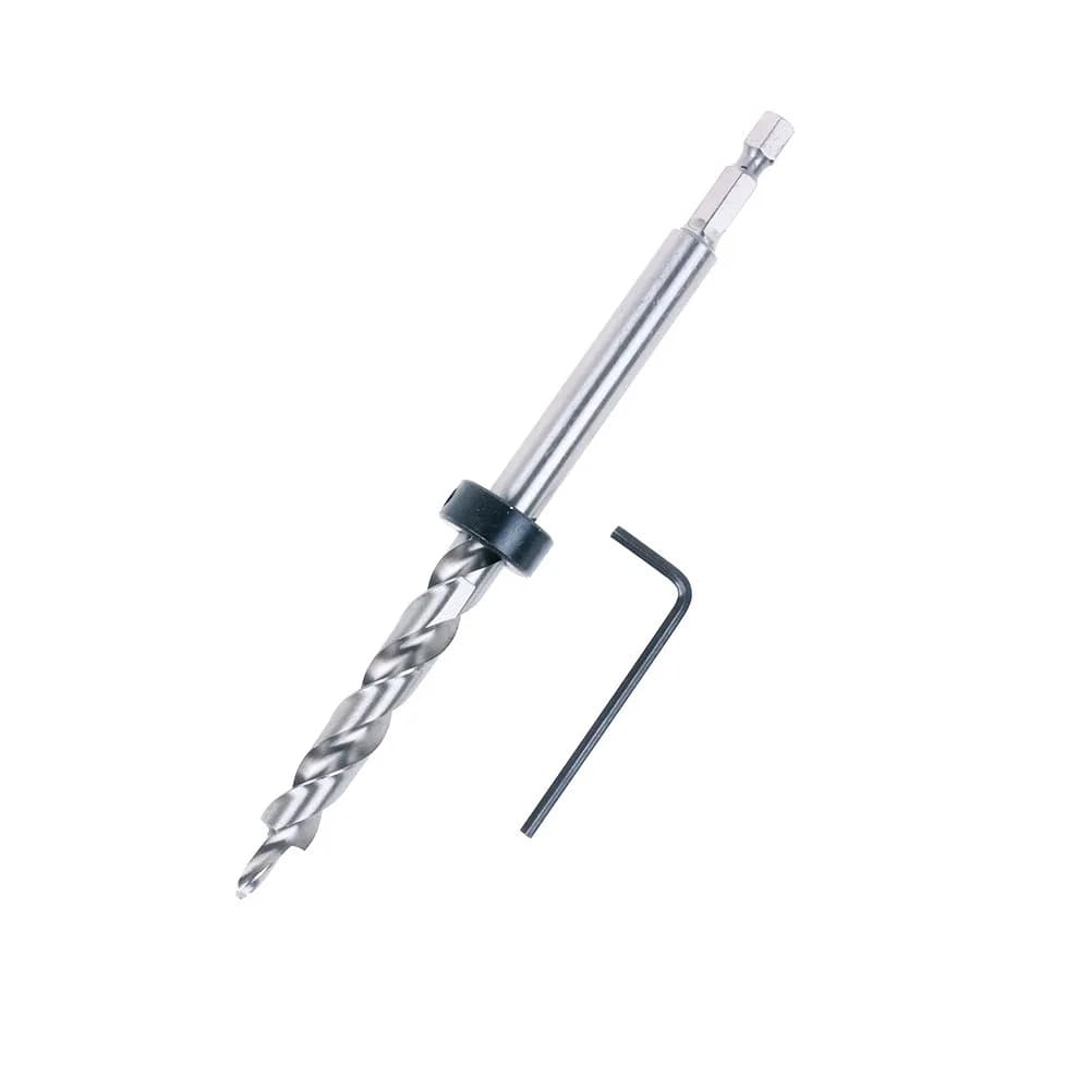 AUTOTOOLHOME Pocket Hole Drill Bit for Pocket Hole jig Woodworking Step Drill Bits Guide | Precise, Heavy-Duty, 3/8" Diameter - main product image