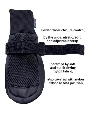 LONSUNEER Paw Protector Dog Boots X-Large | Breathable, Nonslip & Soft Soles for Daily Walks thumbnail 3