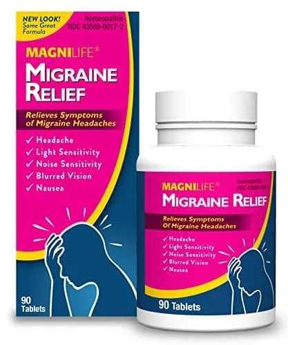 MagniLife Migraine Relief 90 Tablets | Fast-Acting, Non-Habit Forming Headache Support thumbnail 1