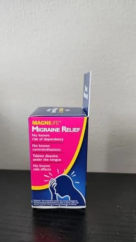 MagniLife Migraine Relief 90 Tablets | Fast-Acting, Non-Habit Forming Headache Support thumbnail 6