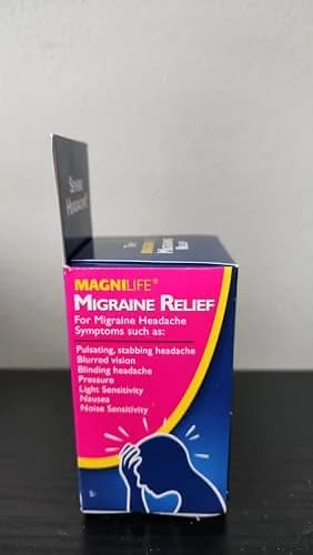 MagniLife Migraine Relief 90 Tablets | Fast-Acting, Non-Habit Forming Headache Support thumbnail 7