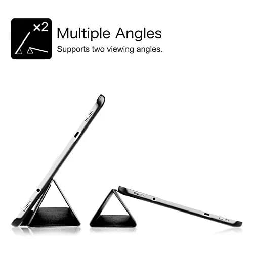 FINTIE Slim Shell Case for Samsung Galaxy Tab S2 9.7 2015 | Auto Sleep/Wake, Flip Stand, Black thumbnail 4