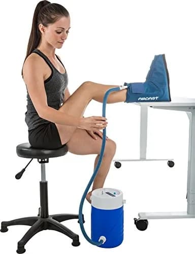 Aircast Ankle Cryo/Cuff -Universal | Gravity Cold Therapy for Post-Op & Sports Injuries thumbnail 5