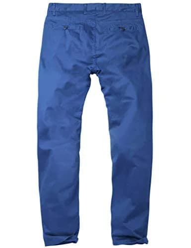 Match Men's Regular Fit Comfort Stretch Casual Chino Pants (Indigo, 34) | All-Day Comfort & Style thumbnail 4