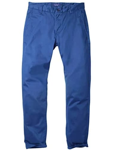 Match Men's Regular Fit Comfort Stretch Casual Chino Pants (Indigo, 34) | All-Day Comfort & Style thumbnail 3