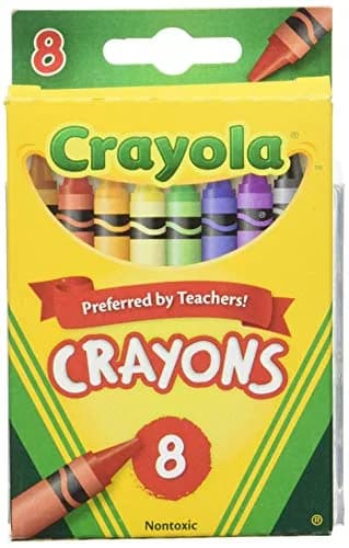 Crayola Crayons 8 Count | Vibrant Colors for Kids & Art Projects thumbnail 1