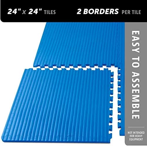 We Sell Mats Martial Arts Foam Tatami Tiles - 3/4" Thick Blue | Anti-Fatigue Floor Mat for Home & Gym thumbnail 5