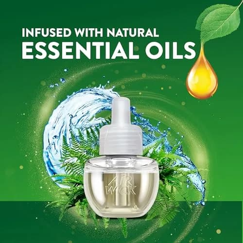 Air Wick Plug In Refills, Fresh Waters Scented Oils | Long-Lasting Fragrance (3.3 Fl Oz) | Natural Essential Oils thumbnail 3