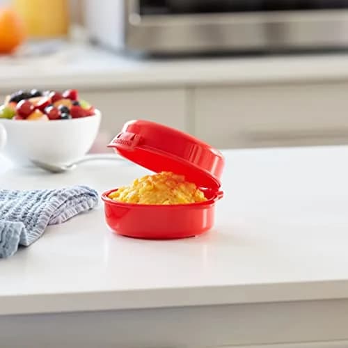 Sistema Easy Eggs Microwave Egg Cooker 270 ml | BPA-Free Egg Poacher with Steam Release Vent for Easy Cooking thumbnail 8