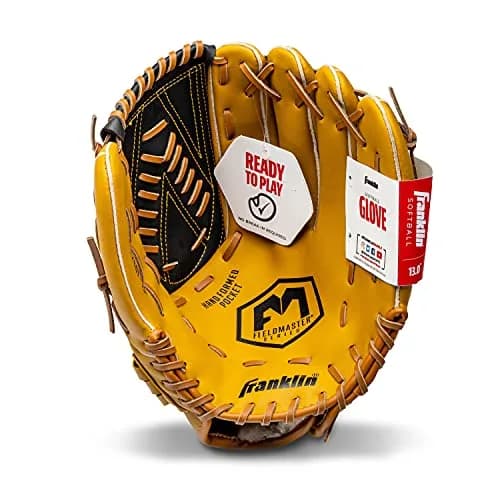Franklin Sports Field Master Baseball Glove 13" (33.02 cm) | Right Hand Throw Outfielder's Mitt thumbnail 8