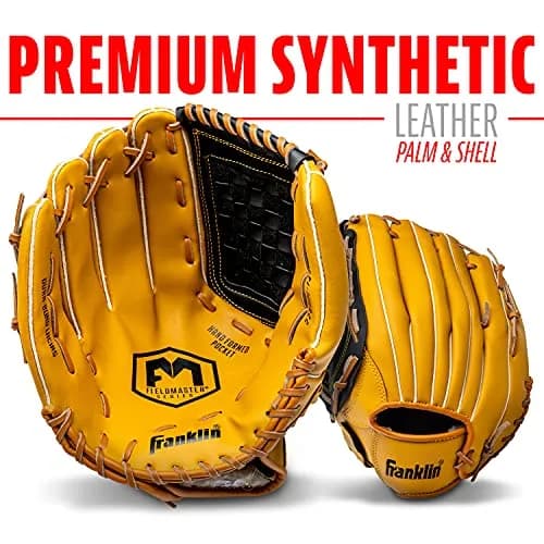 Franklin Sports Field Master Baseball Glove 14 inch (35.56 cm) | Left Hand Throw thumbnail 4