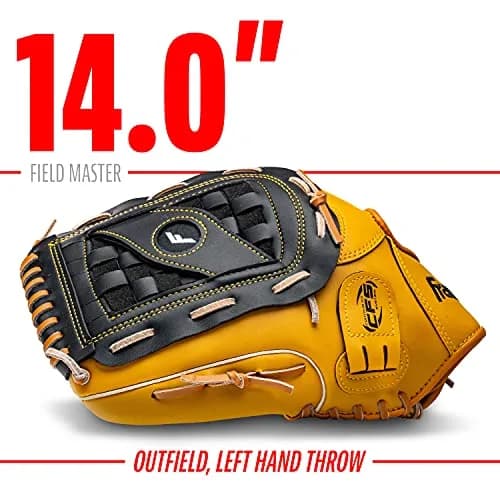 Franklin Sports Field Master Baseball Glove 14 inch (35.56 cm) | Left Hand Throw thumbnail 3