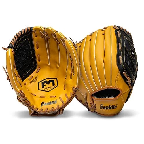 Franklin Sports Field Master Baseball Glove 14 inch Right Hand Throw | Durable Synthetic Leather for All Positions thumbnail 2