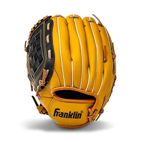Franklin Sports Field Master Baseball Glove 12" (30.5 cm) | Right Hand Throw Outfielder's Mitt thumbnail 1