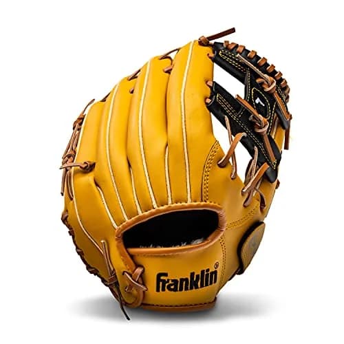 Franklin Sports Field Master Baseball Glove 11" (27.9cm) RHT | Easy Break-In Synthetic Leather thumbnail 1