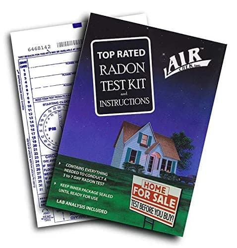 AirChek 43237-2 Charcoal Radon Test Kit 1 Pack | Test Your Home's Radon Levels thumbnail 1